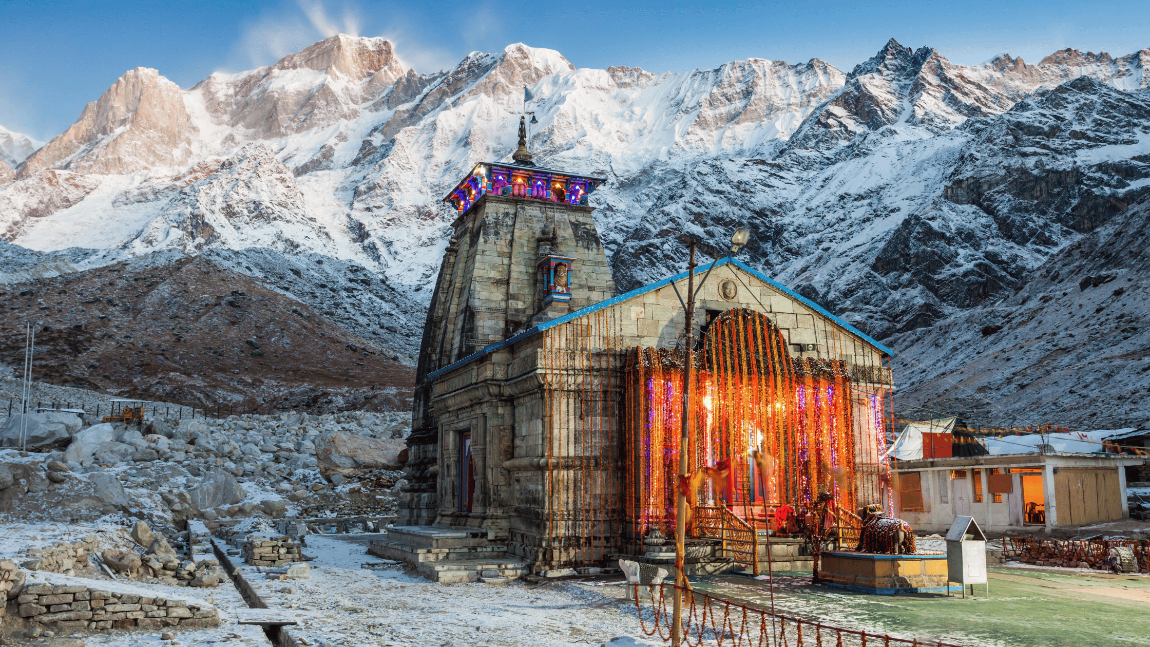 Kedarnath and Badrinath Do Dham Taxi Tour